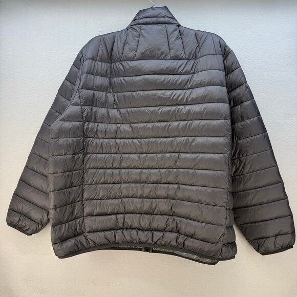 Hawke & Co Puffer Coat Men's 2XL Grey Performance Wind And Water Resistant NWT - Picture 2 of 11
